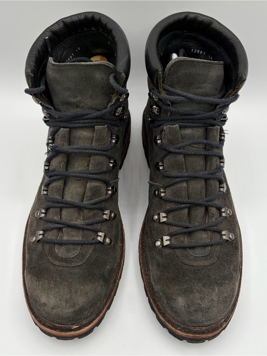Frye Wyoming Hiker 84511 Mens Gray Suede Lace Up Casual Dress Boots Size 10 D main image 9